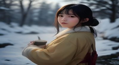 日系清新风格人体写真拍摄现场，窗边柔和自然光照射在模特身上，画面温润而富有生活感